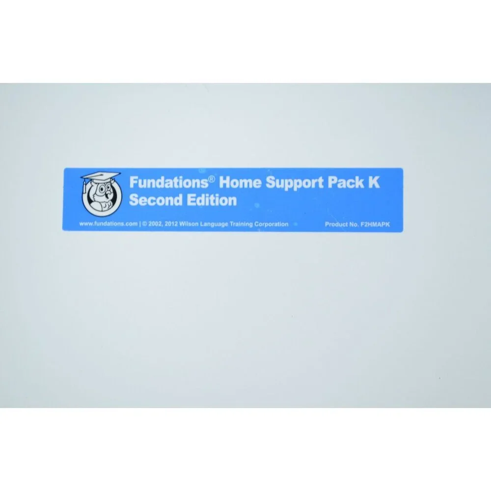 Wilson Fundations Home Support Pack 2nd Edition Level K Loose Leaf F2HMAPK 112pg